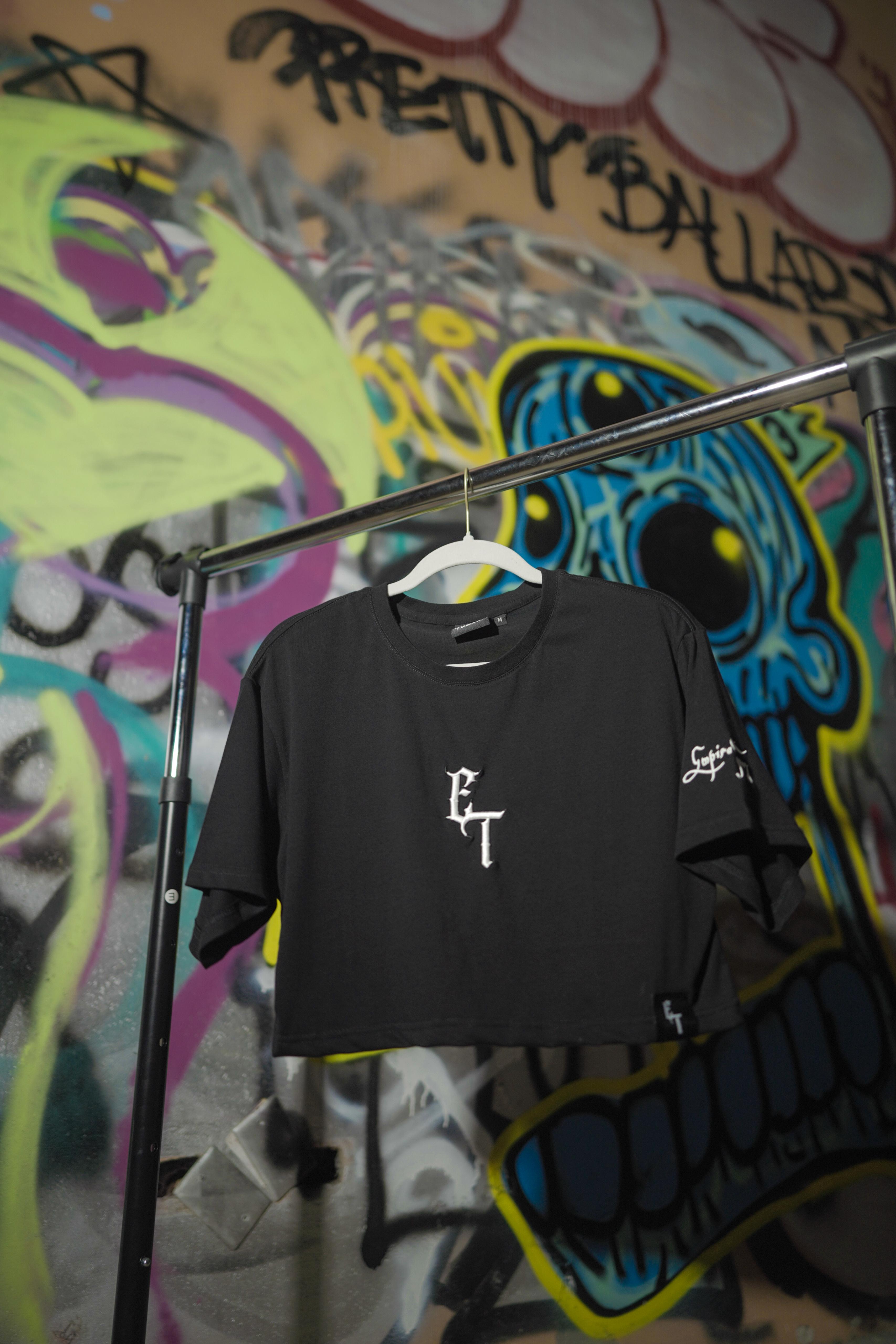 Classic Women’s Black Crop Tee