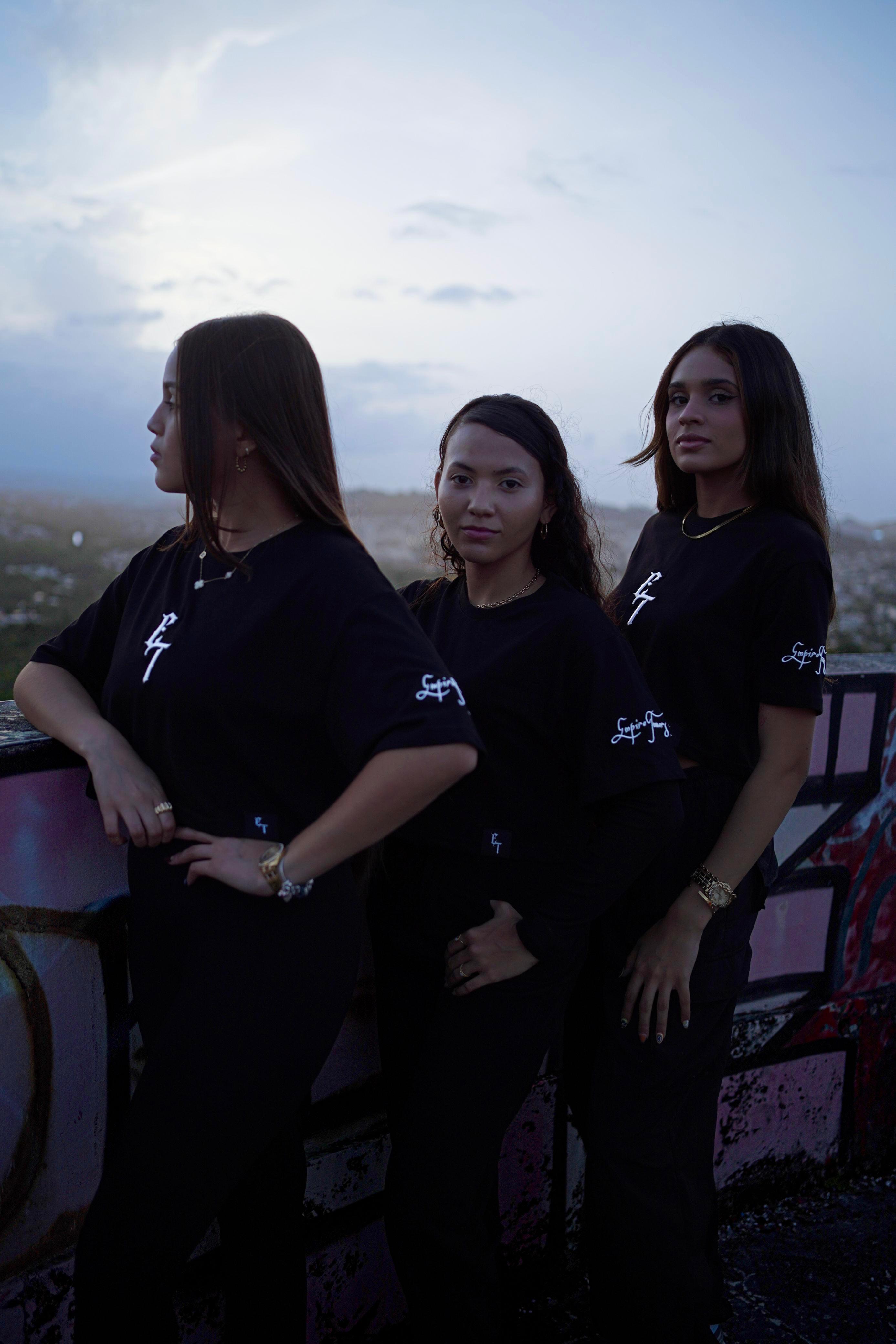 Classic Women’s Black Crop Tee
